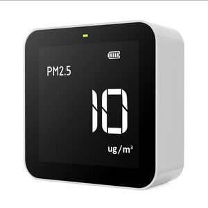 Temtop M10 Air Quality Tester AQI PM2.5 Rechargeable TVOC HCHO Real Time Monitor
